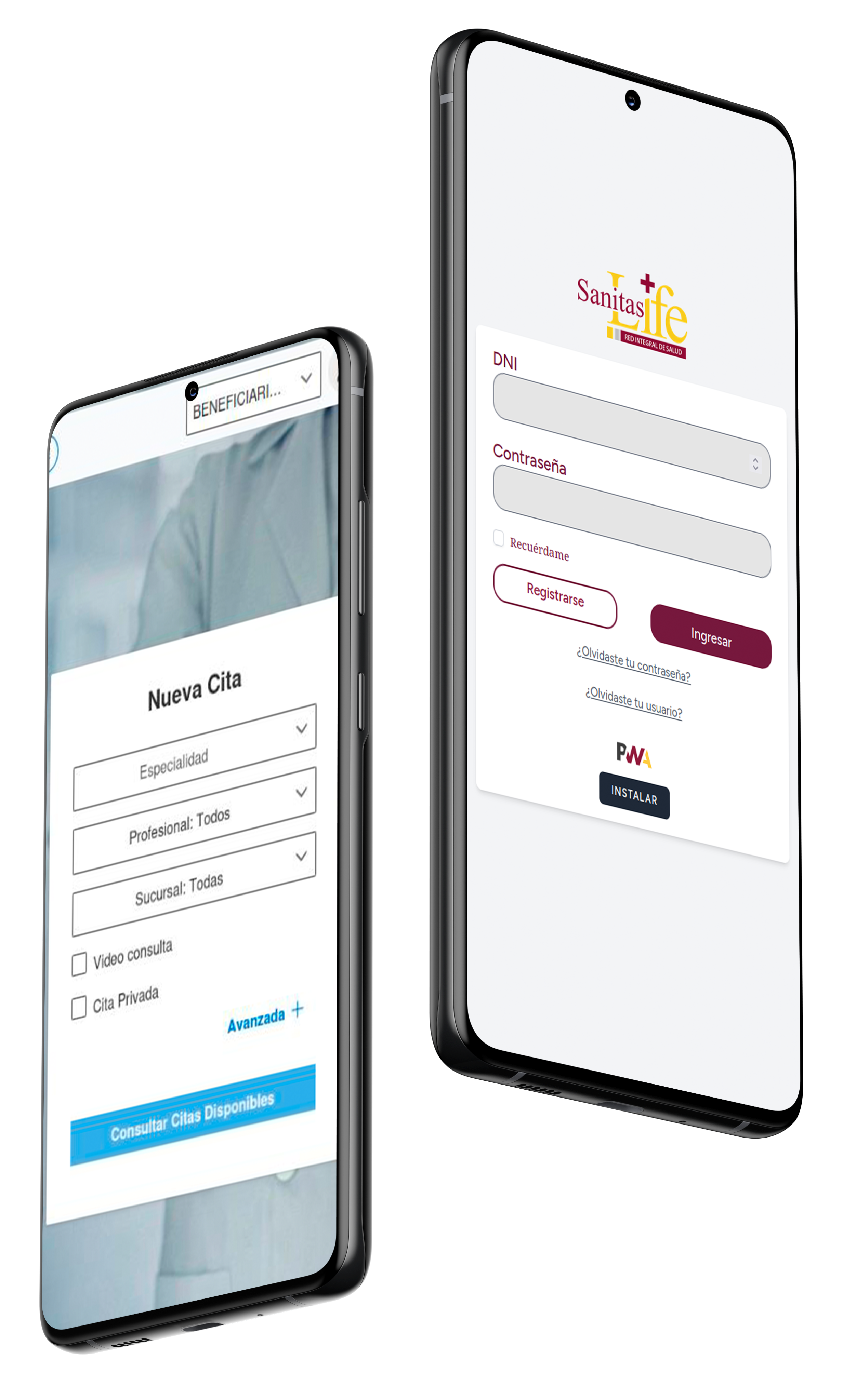 Portal Pacientes Sanitas Life